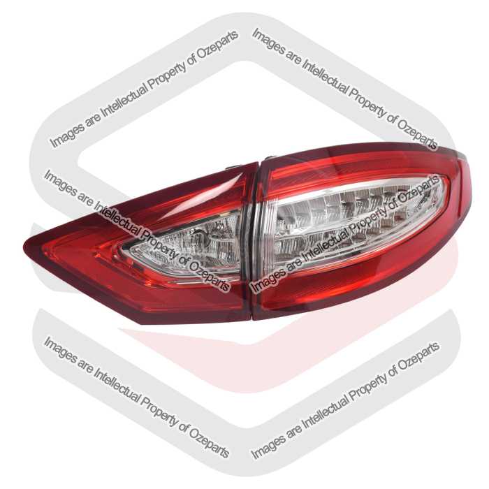 Ozeparts Fits Ford Mondeo MD 2014~2019 Hatchback Only | TailLight With Tailgate Inner Reverse Tail Light Rear Lamp (LED) | RH RHS Right (Driver)