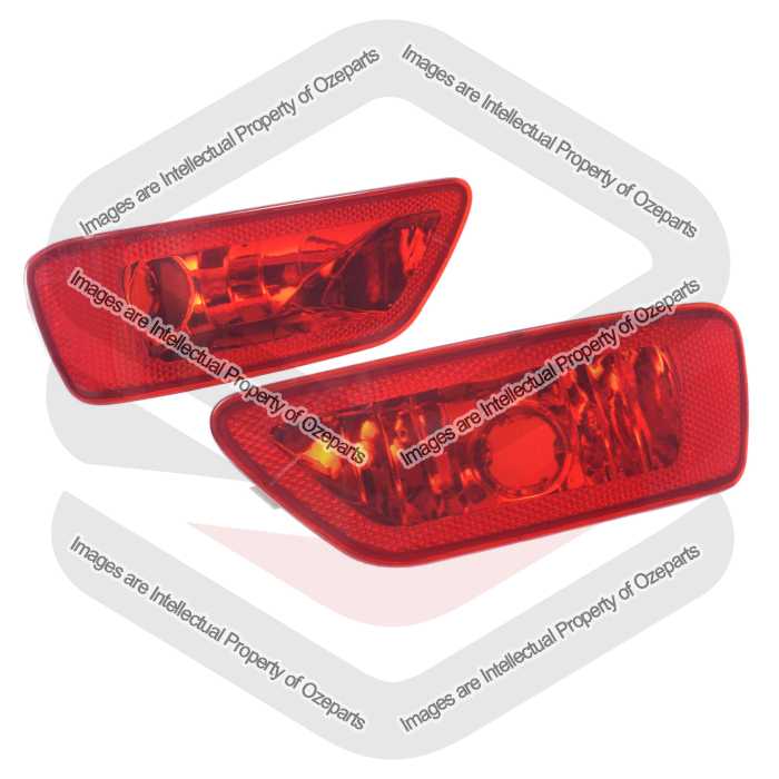 Pair LH+RH Rear Bumper Bar Lamp Fog Light For Jeep Grand Cherokee WK 11~21