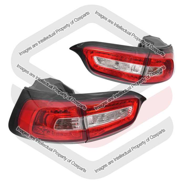 Pair LH+RH Tail Light + Inner Tailgate Lamp For Jeep Cherokee KL Series 1 14~18