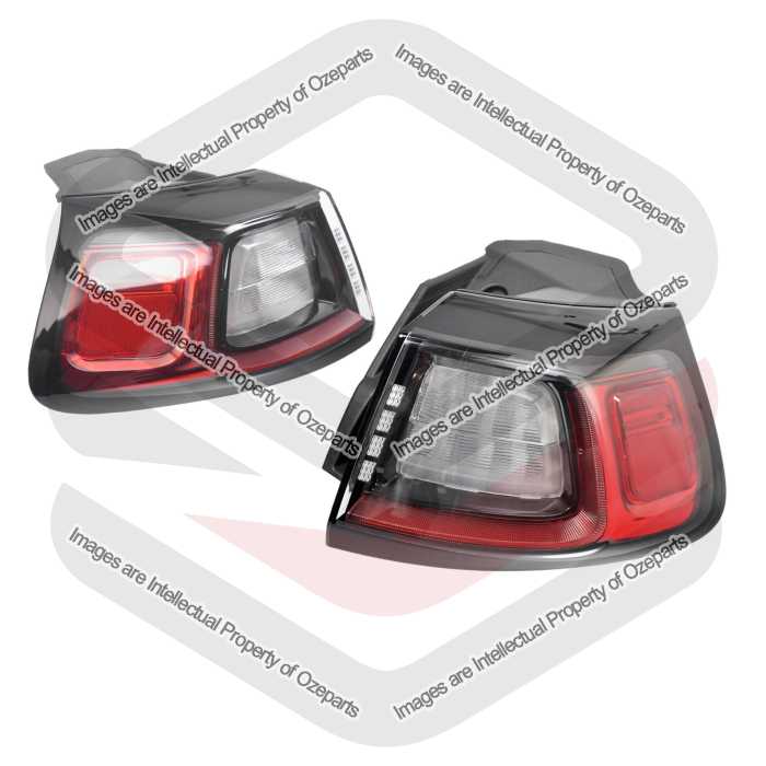 Set Pair LH+RH Tail Light Rear Lamp For Jeep Cherokee KL Series 2 2018~On
