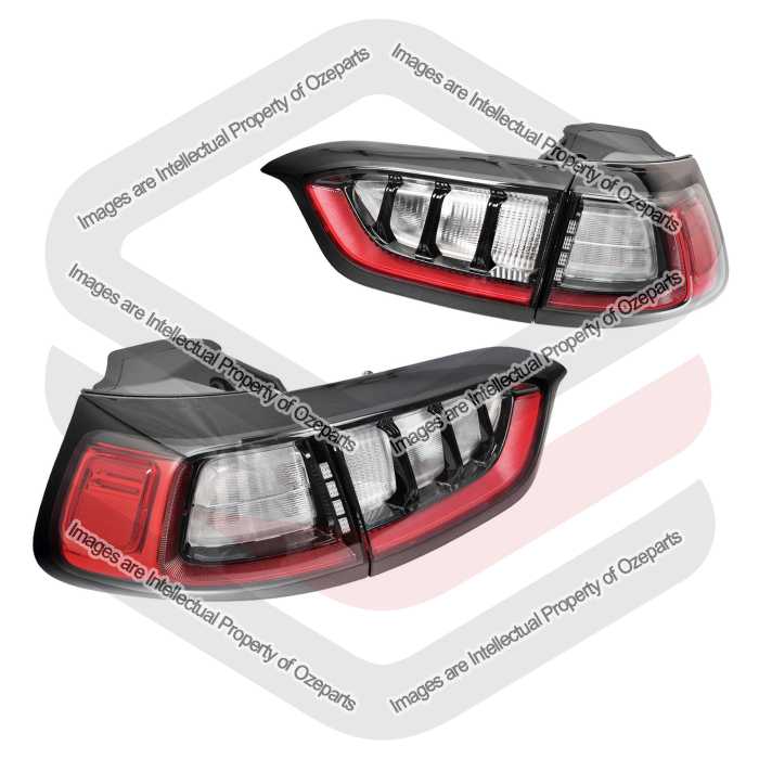 Pair LH+RH Tail Light + Inner Tailgate Lamp For Jeep Cherokee KL Ser2 2018~On