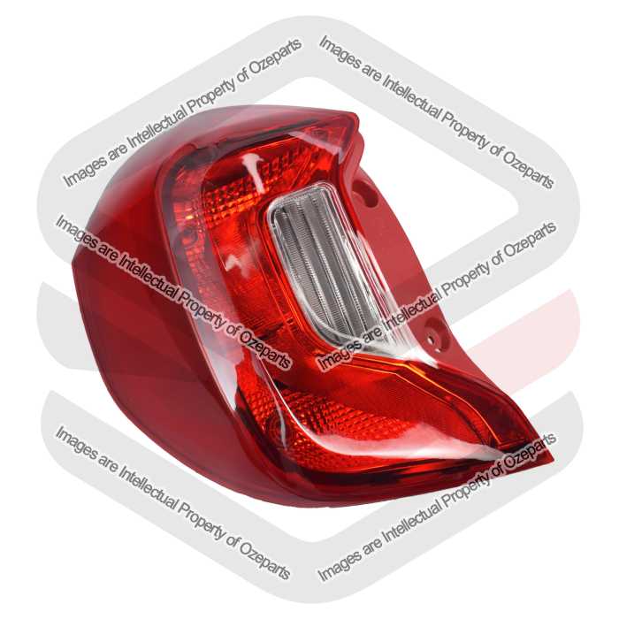LH Left Tail Light Rear Lamp (Non LED) For Kia Picanto JA 17~On S Only No Emark