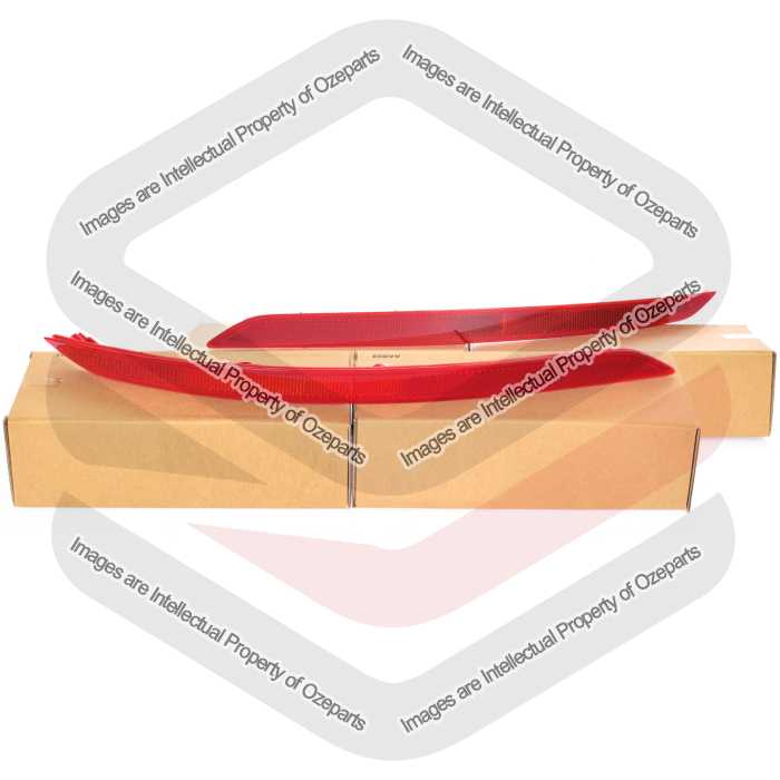 GENUINE Pair LH+RH Rear Bumper Bar Light Reflector For Hyundai Elantra 15~18
