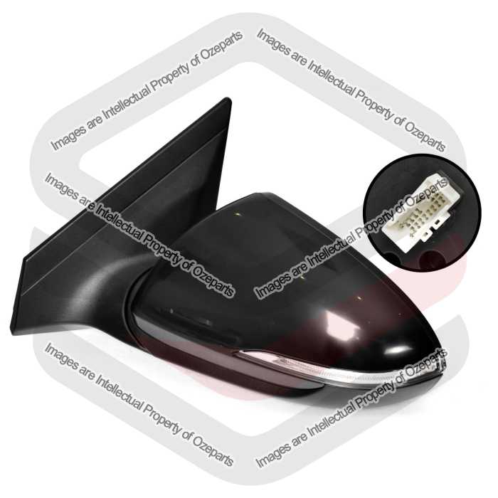LH Left Hand Electric Door Mirror (5 Pin W/ Flasher) For Hyundai Elantra 15~18