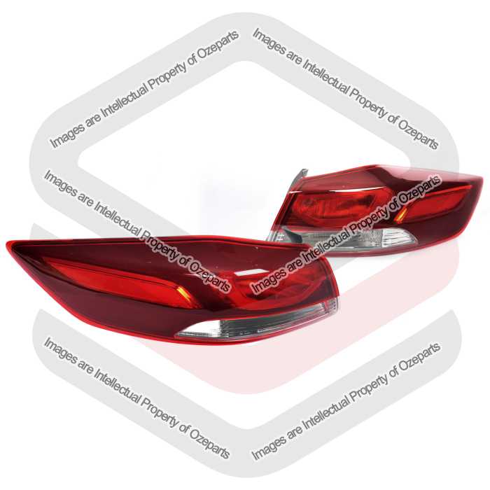 Pair LH+RH Tail Light Lamp (Non LED) For Hyundai Elantra AD 2015~2018
