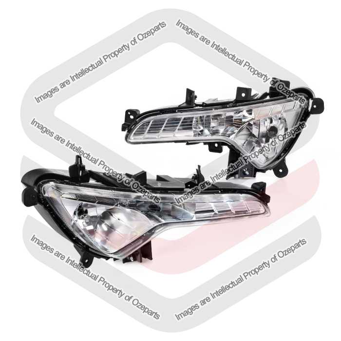 Genuine Pair LH+RH Fog Light Spot driving Lamp For KIA Sportage SL s2 13~15
