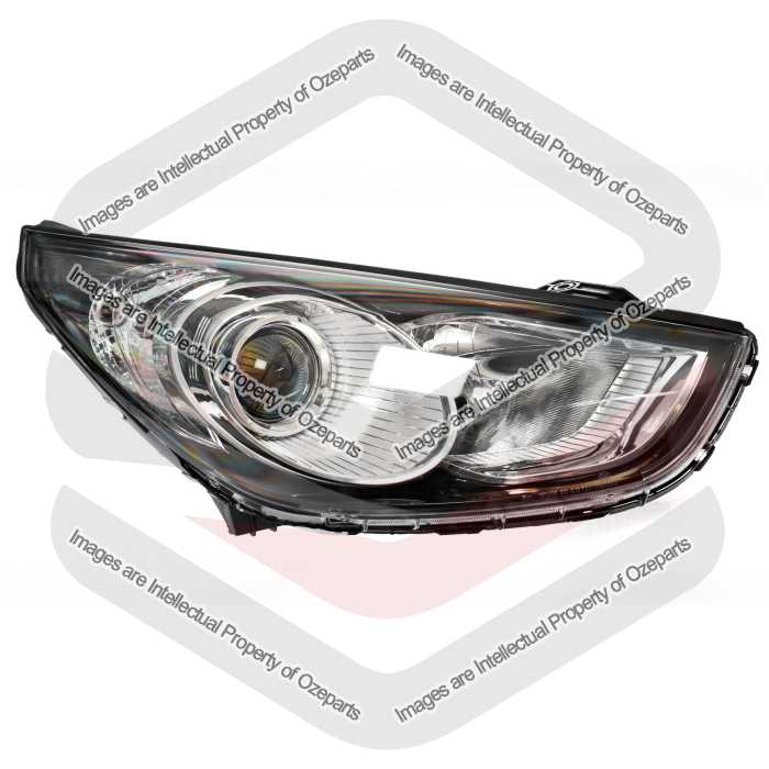RH Right Hand Head Light Lamp (No Light Bar) For Hyundai IX35 Vin TMA 2012~2013