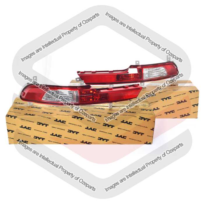 Set Pair LH+RH Tail Light Rear Bumper Bar Lamp For KIA Sportage SL 2013~2015