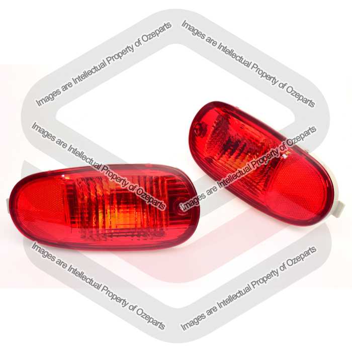 Bar Lamp Rear AM (Red) (Set LH+RH)