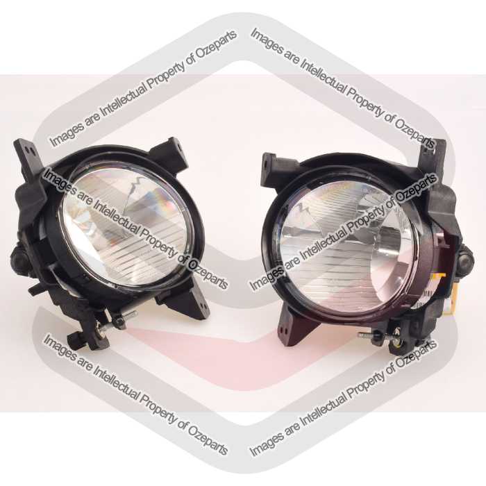 Pair LH+RH Fog Light Spot Driving Lamp For Hyundai Santa Fe CM Series 2 09~12