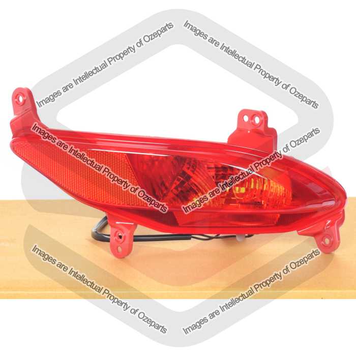 GENUINE RH Right Rear Bumper Fog Light Reflector For Hyundai Santa Fe DM 12~15