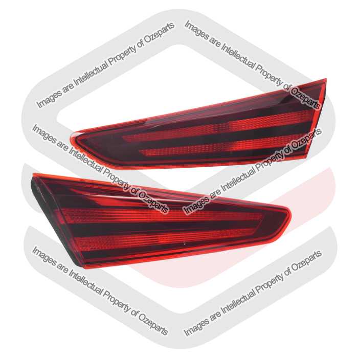 Set Pair LH+RH Boot Lid Lamp Tail Light No LED For Hyundai Elantra AD 2018~2020
