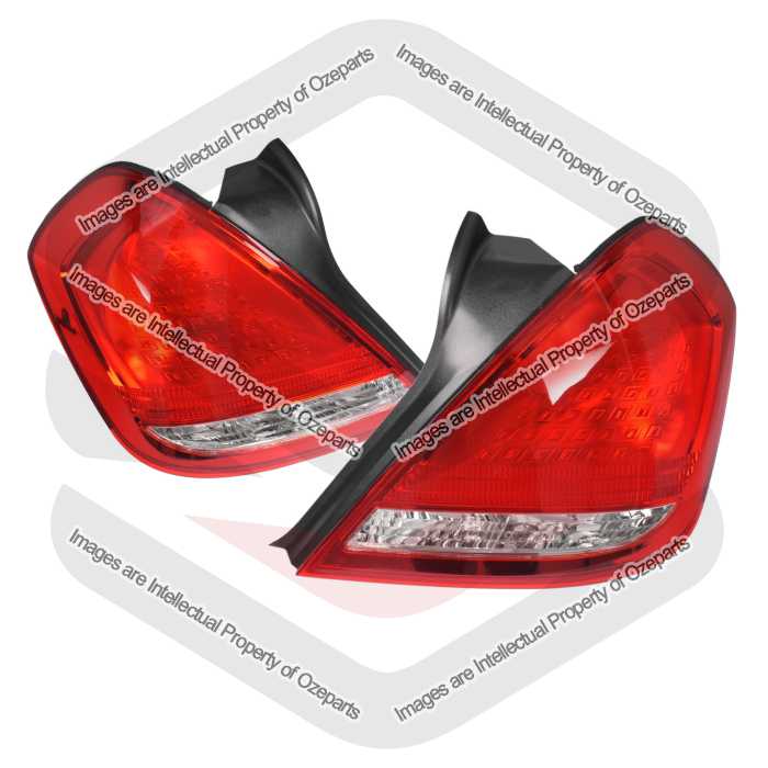 DEPO Fits Nissan Maxima J31 Series 1 2003~2005 | Taillights Tail Lights Rear Lamps | Pair of LH Left Hand (Passenger) + RH Right Hand (Driver)