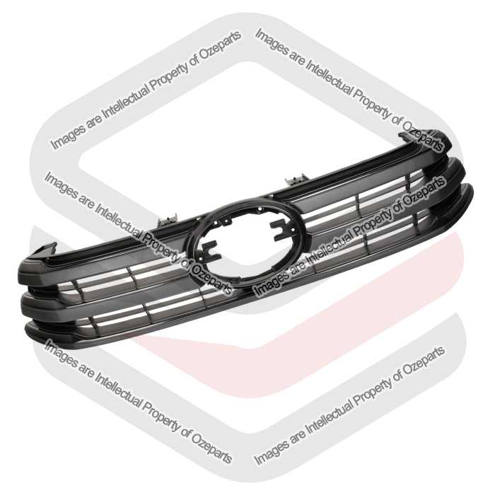 Main Radiator Grille Upper Front Grill Black For Toyota Hilux 2WD 4WD 2015~2019