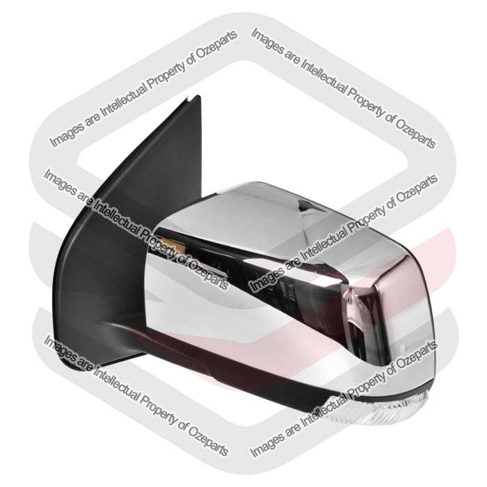 LH Left Hand Electric Door Mirror Chrome 6 Pins For Holden Colorado RG 2012~2020