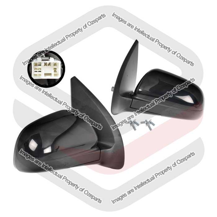 Pair LH+RH Electric Door Mirror 5 Pin For Holden Barina TK Sedan 2005~2011