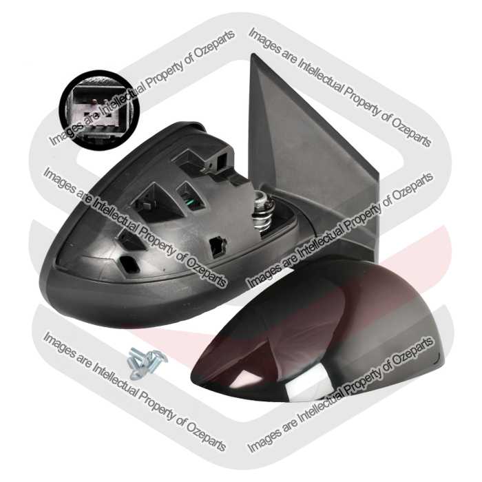 RH Right Hand Electric Door Mirror 5 Pin Black For Holden Barina TM 2011~2018