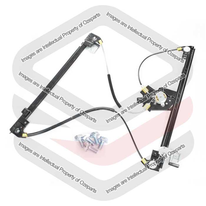 Ozeparts Fits Citroen Dispatch 2007~2015 | Electric Power Door Window Regulator (Without Motor) | LH LHS Left Hand (Passenger Side)