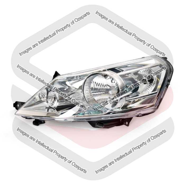 TYC Fits Citroen Dispatch 2007~2015 | Headlight Head Light Front Lamp | LH LHS Left Hand (Passenger Side)
