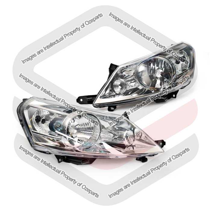 TYC Fits Citroen Dispatch 2007~2015 | Headlights Head Lights Front Lamps | Pair of LH LHS Left Hand + RH RHS Right Hand