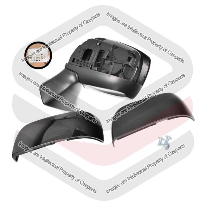 LH Left Hand Electric Door Mirror 3 Pin Black For Subaru Forester S4 2012~2016