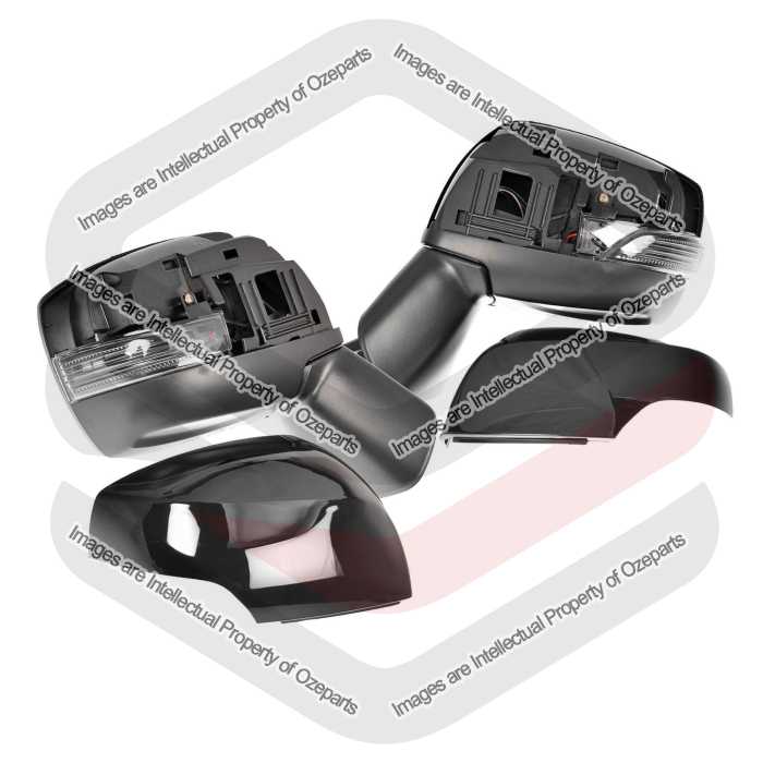 Pair LH+RH Electric Door Mirror 5 Pin Indicator For Subaru Impreza G4 2011~2016