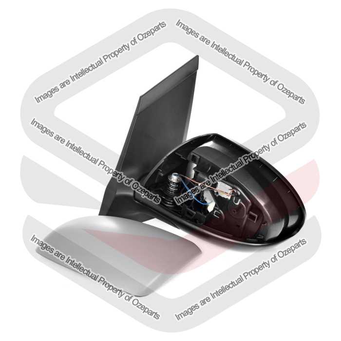 LH Left Hand Electric Door Mirror (Vin JMO) For Mazda 2 DE GENKI NEO MAXX 07~14