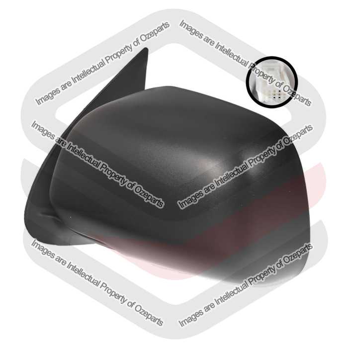 LH Left Hand Electric Door Mirror 3 Pin Black For Toyota Hilux Ute 2010~2015