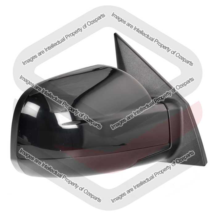 Door Mirror AM Electric (3 Pin - No Heated Glass) (Black)