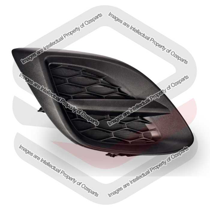 Genuine Mazda 2 DE Hatch 2009~2010 Neo MAxx | Foglight Cover Fog Light Lamp Bezel Surround (No Hole Hole) | RH RHS Right Hand (Driver Side)