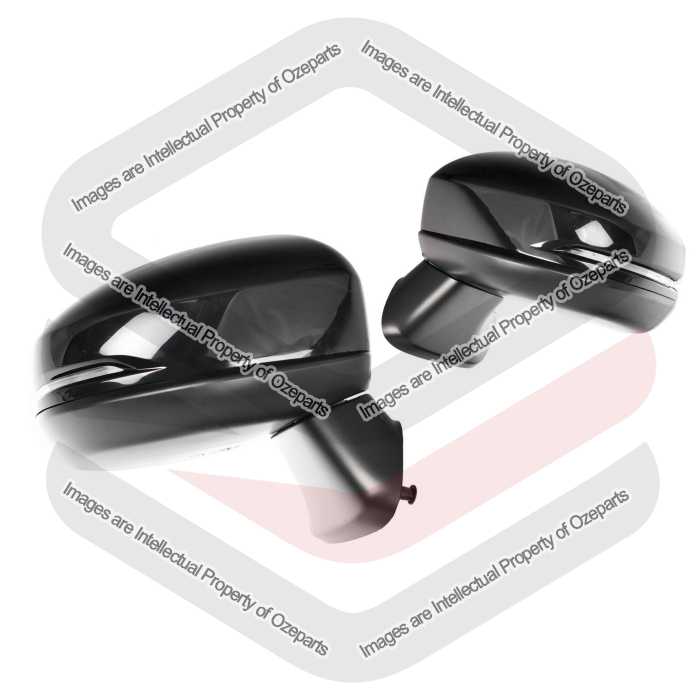 Ozeparts Fits Honda Jazz GF 2014~2020 | Electric Power Door Mirrors (7 Pins - With Auto Fold) | LH LHS Left Hand (Passenger Side)