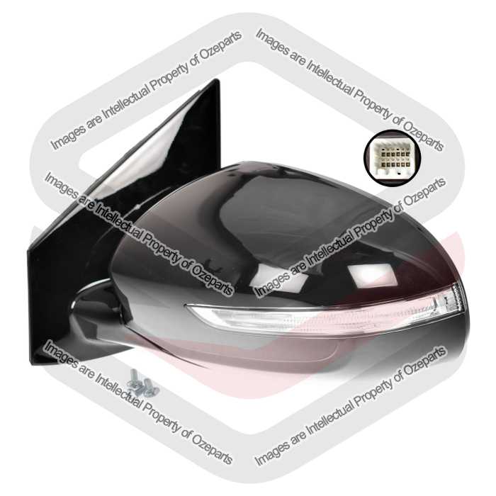 Door Mirror AM (GT / Platinum) 10 Pins - With Blind Spot