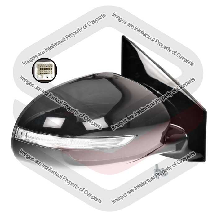 RH Right Electric Door Mirror 10 Pins For Kia Spotage QL 2015~2018 GT Platinum