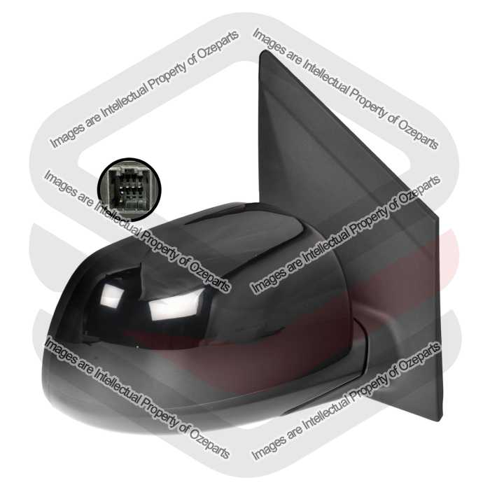 Door Mirror AM Electric (5 Pin) (Black)