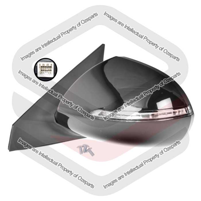 LH Left Hand Electric Door Mirror 9 Pin Auto Fold For Kia Spotage SL 2010~2015