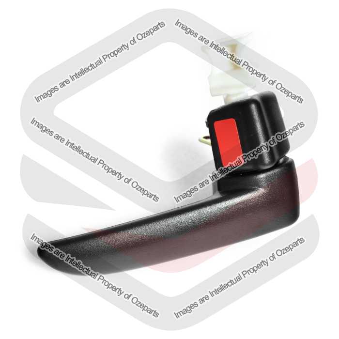 LH Left Inner Door Handle Front or Rear Black For Mazda 3 BK Series 1 & 2 03~09