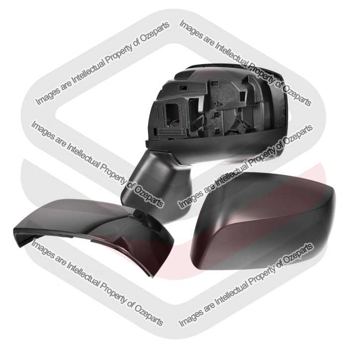 LH Left Hand Electric Door Mirror 3 Pin Black For Subaru Impreza G4 2011~2016