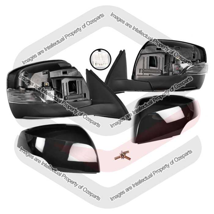 Pair LH+RH Electric Door Mirror 5 Pin For Subaru Liberty 5 GEN 2012~2014