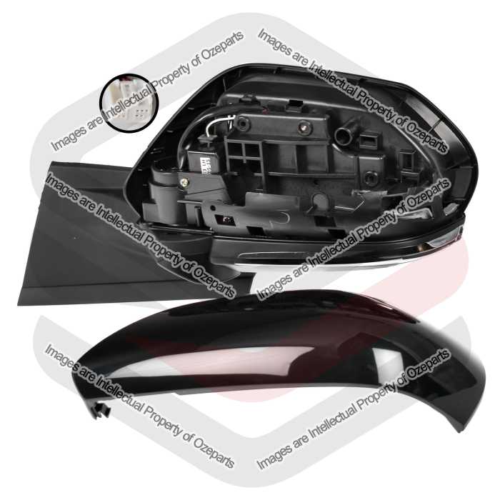 LH Left Hand Electric Door Mirror 9 Pin For Toyota Prius ZVW50 Hatch 2015~On