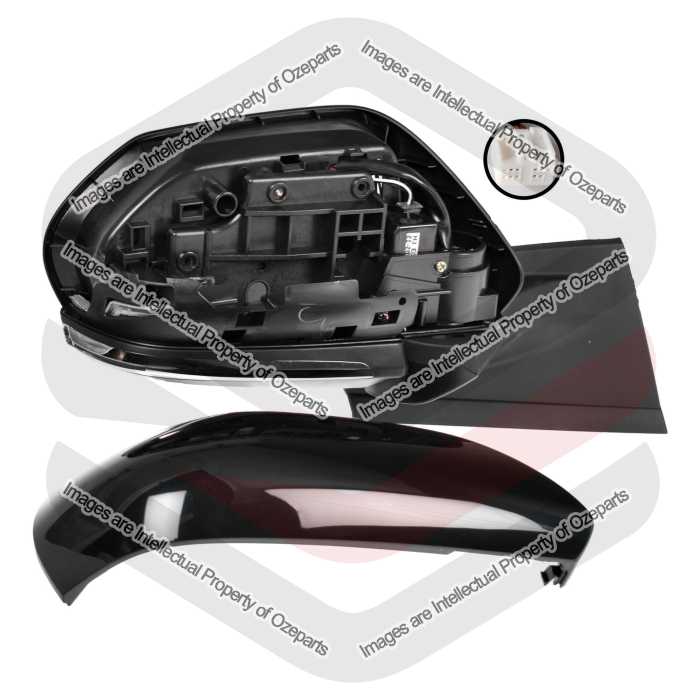 RH Right Hand Electric Door Mirror 9 Pin For Toyota Prius ZVW50 Hatch 2015~On