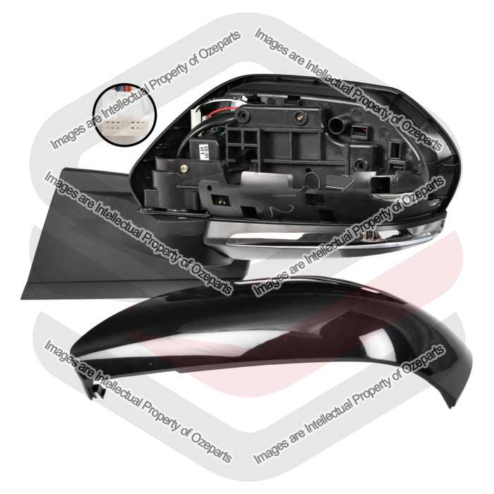 LH Left Hand Electric Door Mirror 10 Pin For Toyota Prius ZVW50 Hatch 2015~On
