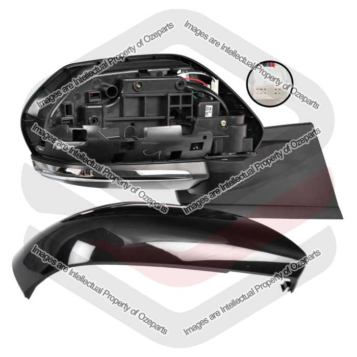 RH Right Hand Electric Door Mirror 10 Pin For Toyota Prius ZVW50 Hatch 2015~On