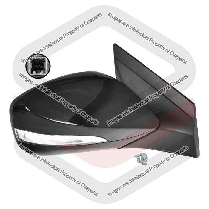 RH Right Hand Electric Door Mirror 5 Pins For Hyundai Accent RB Series 2011~2019