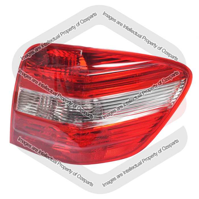 RH Right Hand Tail Light Rear Lamp Clear For Mercedes M Class W164 2005~2008