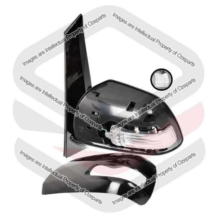 Door Mirror AM Electric (5 Pin - With Indicator Light)