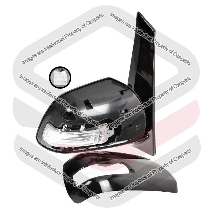 Door Mirror AM Electric (5 Pin - With Indicator Light)