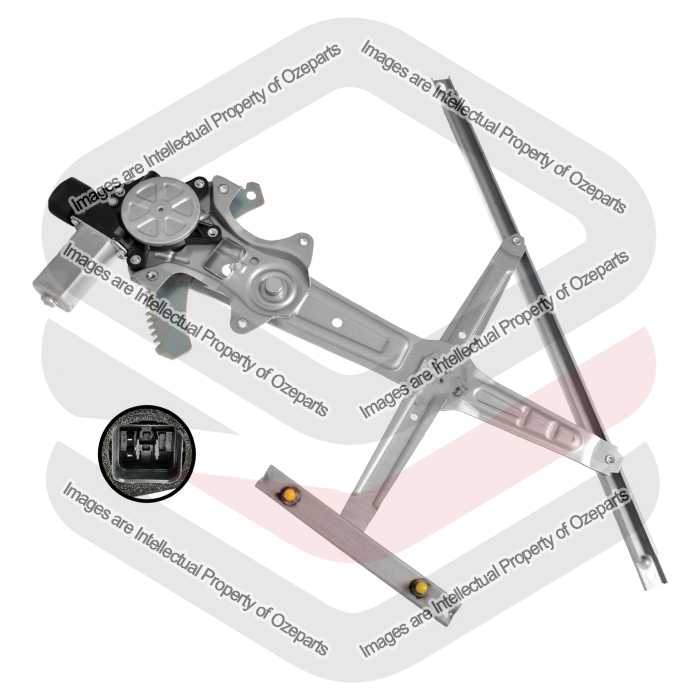 Front LH Left Electric Window Regulator W/ Motor For Mitsubishi ASX 2010~On