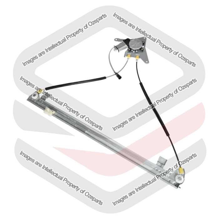 Door Window Regulator Front (Electric With Motor)