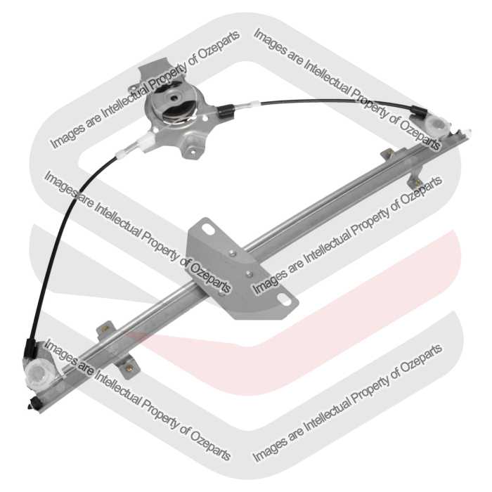 Fits Nissan Navara D40 2005~2015 Vin VSK Only | FRONT Electric Power Door Window Regulator (No Motor) | LH LHS Left Hand (Passenger Side)