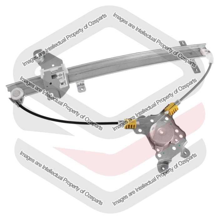 Door Window Regulator Front (Electric No Motor)